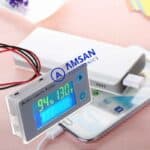 JS-C33 Universal Battery Indicator 100V Capacity Temperature Voltmeter - Gambar 5