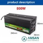 EASUN Off-grid Inverter Charger AKI 8A UPS 800W - Gambar 2