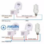 Sensor Gerak PIR Motion Detector Saklar Lampu Otomatis Alarm - Gambar 5