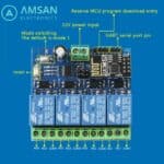Relay 4 Channel WiFi DC 12V ESP8266 ESP-01 Module For IOT Smart Home - Gambar 2