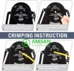 IWISS IWD-12-16-20 Tang Crimping Terminal Deutsch Amphenol DT DTM DTP - Gambar 3