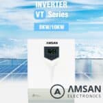 AMSAN Inverter 12000VA Inverter Hybrid 12kVA 48V LF PSW MPPT 120A VT Series