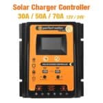 PVSC 30A 50A 70A Perfectsuitor Solar Charger Controller SCC PWM+MPPT