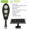 PJUTS 30W Lampu Jalan Tenaga Surya PJU Solar Cell Lithium TS