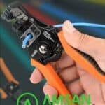 IWISS 0822 Wire Stripper Cutter Pemotong Pengupas Tang Potong Kabel - Gambar 3