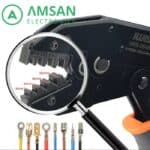 IWISS IWS-0546B Tang Crimping Otomotif AWG20-10 0.5-6mm Terminal Pegas - Gambar 2