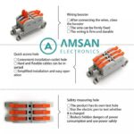 KV227G PCT SPL-3-4-5 Din Rail Sambungan Kabel Wago Terminal Block 3P 4P 5P - Gambar 2