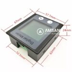 PZEM-011 100A 220V AC Voltmeter Power Energy Watt kWh Meter Peacefair - Closed CT - Gambar 6