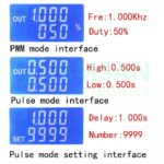 ZK-PP1K Dual Mode LCD PWM Signal Pulse Generator 1-Channel 1Hz-150kHz - Gambar 4