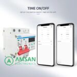 Smart MCB Wifi 2P 63A Adjustable Over Under Voltage Current Protecion - Gambar 4