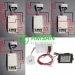 VAC8010F-500V Wireless Battery Volt Ampere Coulomb DC Watt Meter 500A - Gambar 4