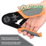 IWISS HD-3220A W1 Aviation Terminal M22520 2-01 AWG32-20 Crimper - Gambar 4