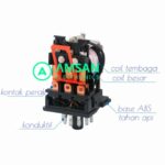 Relay MK2P 8 Pin AC 220V AC DC 12V 24V - Gambar 3