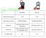 LANCOL Micro 200 Pro Battery Tester Alat Tes Aki Mobil Dan Motor - Gambar 3