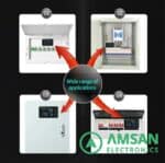 KWS AC301 AC301L 100A 20A 8in1 With RS485 Interface Keweisi Wattmeter AC - Gambar 6