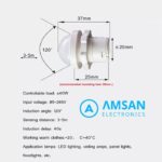 Sensor Gerak PIR Saklar Lampu Otomatis Body Motion Detector - Gambar 2