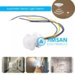 Sensor Gerak PIR Saklar Lampu Otomatis Body Motion Detector