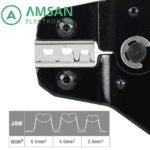 IWISS SN 2546B MC4 Crimping Tool with EDM Jaw - Gambar 4