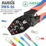 IWISS IWS-16 Ratchet Crimping Tool Non-Insulated Terminal AWG22-6