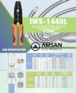 IWISS 1440L IWS Wide Range Open Barrel Non-Insulated Terminal Crimping - Gambar 5