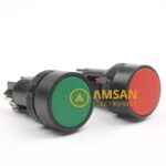 Push Button Switch 22mm XB2-EA131 EA142 Merah Hijau Start-Stop - Gambar 2