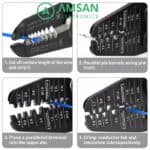 IWISS 1442L Micro Connector Molex TE AMP JST JAE HRS Crimping Tang - IWS-1442L - Gambar 5