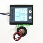 PZEM-011 100A 220V AC Voltmeter Power Energy Watt kWh Meter Peacefair - Closed CT - Gambar 5