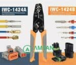 IWISS 1424A 1424B Open Barrel Terminal Wheather Crimping Delphi Metri - Gambar 3