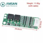 BMS 5S 15A Li-ion Lithium Battery BMS 18650 Protection Board 18V 21V - Gambar 3