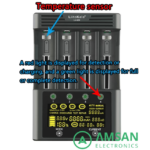 Liitokala Lii-600 Smart Charger Baterai Kapasitas Tes Litokala 3A - Gambar 3
