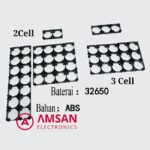 Baterai Spacer 32650 26650 32700 18650 1x1 1x2 1x3 Powerwall DIY holder battery - Gambar 3