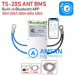 ANT BMS 7S-16S 8-20S 40A 80A 120A 140A Smart BMS Li-ion LiFePO4 LTO