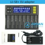 Liitokala Lii-S8 Lithium Battery Charger 18650 Li-Ion NiMH 26650 21700