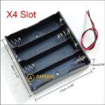 Holder Baterai 18650 Battery Box Case Seri 1 2 3 4 Slot Power Bank DIY - Gambar 3
