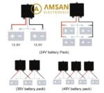 TAICO Battery Equalizer Aki Accu Balancer 24V BMS Aki Equaliser Baterai - Gambar 2