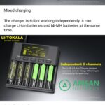Liitokala LII-S6 Charger Battery Li-ion LiFePO4 Ni-MH IMR AA AAA - Gambar 2