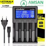 Liitokala Lii-PD4 Universal Baterai Charger Li-Ion LiFePO4 Litokala