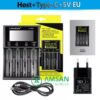 Liitokala LII-M4S Charger Battery 18650 Li-ion 3.7V Ni-MH 1.2V AA AAA