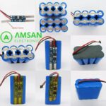 BMS 2S 8A max 15A 6.4V LiFePO4 7.4V Li-Ion 18650 Protection Board - Gambar 5