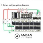 Universal BMS 3S 4S 5S 100A 3.2V 3.7V Battery Lithium Charger Protection Board Li-Ion LiFePO4 - Gambar 2