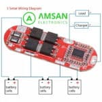 BMS 25A 3S 4S 5S Li-Ion 18560 LiPo Battery Protection Board Baterai - Gambar 2