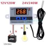 Digital thermostat XH W3001 temperatur pengatur suhu 220 penetas telur - Gambar 4