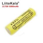 Lii-50E Liitokala 21700 Baterai Lithium Mobil Listrik 5000mAh Daya 10C - Gambar 3