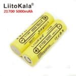 Lii-50E Liitokala 21700 Baterai Lithium Mobil Listrik 5000mAh Daya 10C - Gambar 4