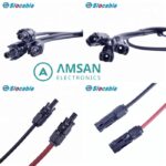MC4 Connector Slocable 2.5mm 4mm 6mm 10mm Solid Tinned Copper Pins High Current - Gambar 3