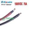 PV1-F 1x6mm 1x 6mm Slocable 70A 1500VDC Kabel Panel Surya PV 1F Single Core 1 Meter
