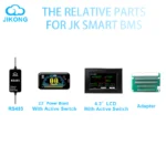 Aksesoris Jikong BMS Accessories RS485 CAN module  and LCD display Adapter
