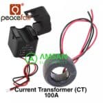 AC Current Transformer PZCT Open Close CT Split CT 100A Peacefair