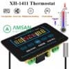 W1411 AC 220V 10A Thermostat Digital Termostat Temperatur Controller