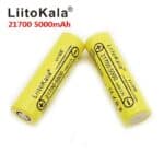 Lii-50E Liitokala 21700 Baterai Lithium Mobil Listrik 5000mAh Daya 10C - Gambar 5